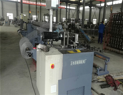 cavo esagonale Mesh Machine For Pavement Reinforcement del Plc di 2.5mm