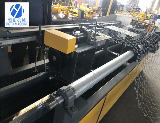 Collegamento a catena anticorrosivo di HGTO che fa macchina, ISO9001 cavo Mesh Fencing Machine