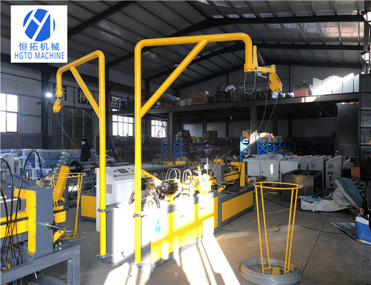 Collegamento a catena anticorrosivo di HGTO che fa macchina, ISO9001 cavo Mesh Fencing Machine