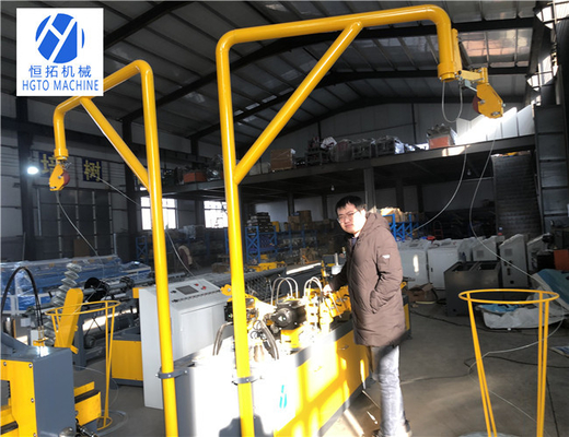Collegamento a catena inossidabile Mesh Machine, 220v di iso che recinta Mesh Making Machine