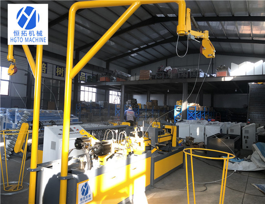 Collegamento a catena inossidabile Mesh Machine, 220v di iso che recinta Mesh Making Machine