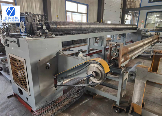 CNC di 3000mm che tesse cavo esagonale Mesh Machine For Courtyard Wall