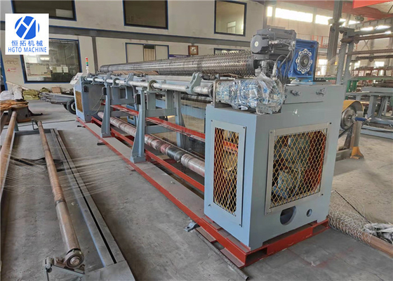 Cavo esagonale crescente Mesh Making Machine Weaving Cnc di industria 4000mm