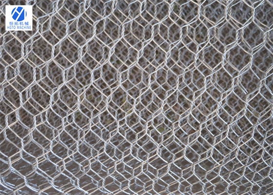 Maglia esagonale leggera del gabbione di Oilproof, reticolato esagonale galvanizzato immerso caldo