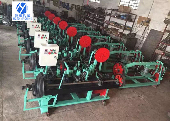 Alta velocità automatica della macchina del filo spinato del ferro della lametta