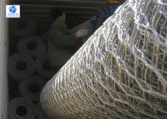 cavo esagonale Mesh Netting Stone Basket Corrosion di 100mm Multiscene resistente