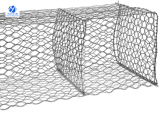 Esagonale della scatola del gabbione rete 100x120mm Eco a prova di fuoco amichevole